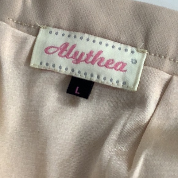 Alythea zippered with satin lining shorts size large (Preowned) - Picture 5 of 9